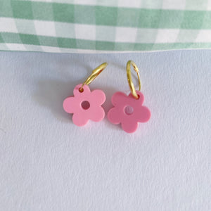 Pendientes flor mini